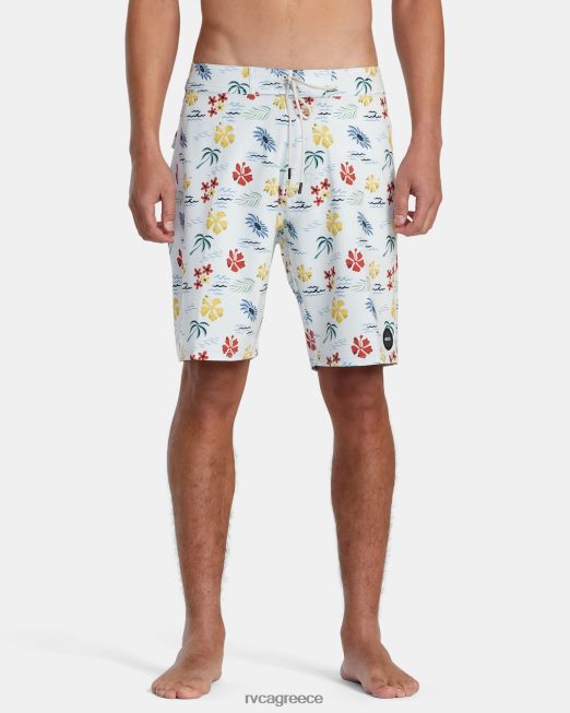 R422N81013 va boardshort 19 RVCA για άνδρες και γυναίκες βανίλια πυθμένα