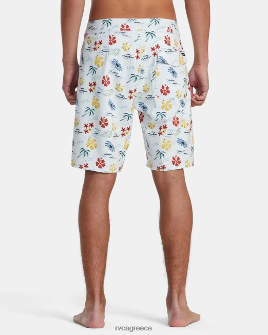 R422N81013 va boardshort 19 RVCA για άνδρες και γυναίκες βανίλια πυθμένα