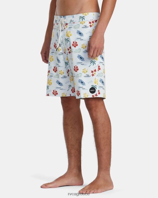 R422N81013 va boardshort 19 RVCA για άνδρες και γυναίκες βανίλια πυθμένα