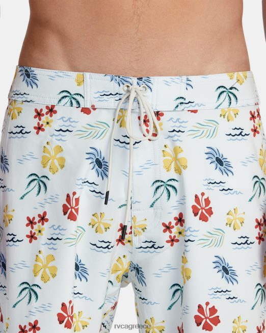 R422N81013 va boardshort 19 RVCA για άνδρες και γυναίκες βανίλια πυθμένα