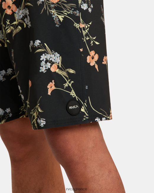 R422N8151 va boardshort 19 RVCA για άνδρες και γυναίκες μεσάνυχτα πυθμένα