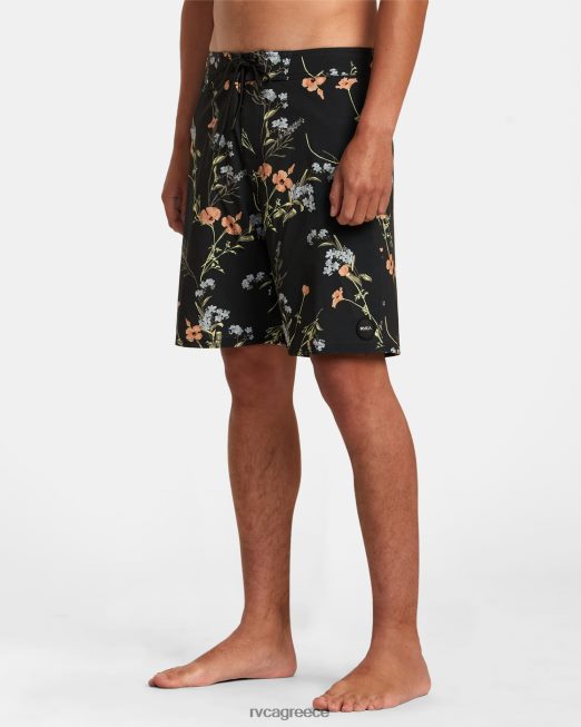 R422N8151 va boardshort 19 RVCA για άνδρες και γυναίκες μεσάνυχτα πυθμένα