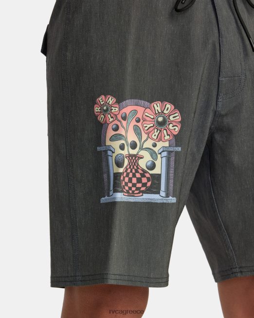 R422N8231 επιτραπέζιο σορτς martin ander 18 RVCA για άνδρες και γυναίκες μαύρος πυθμένα