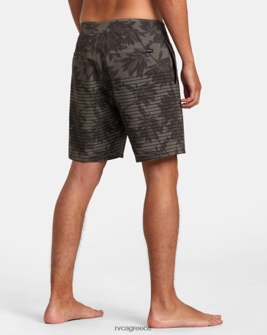 R422N8268 Curren boardshort 18 RVCA για άνδρες και γυναίκες ελιά πυθμένα