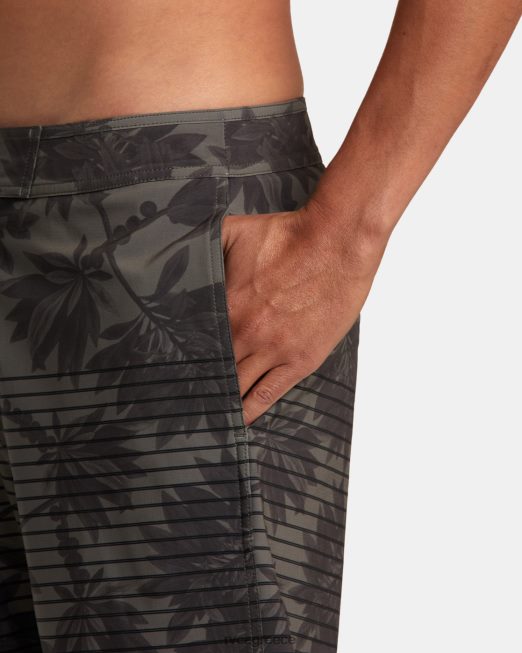 R422N8268 Curren boardshort 18 RVCA για άνδρες και γυναίκες ελιά πυθμένα