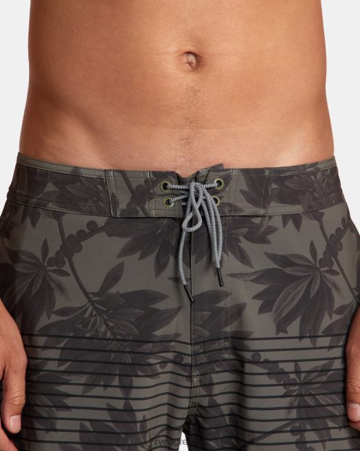 R422N8268 Curren boardshort 18 RVCA για άνδρες και γυναίκες ελιά πυθμένα