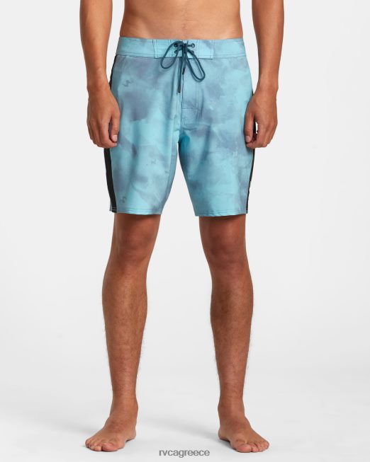 R422N8310 επιτραπέζιο σορτς apex 18 RVCA για άνδρες και γυναίκες μπλε πάπιας πυθμένα