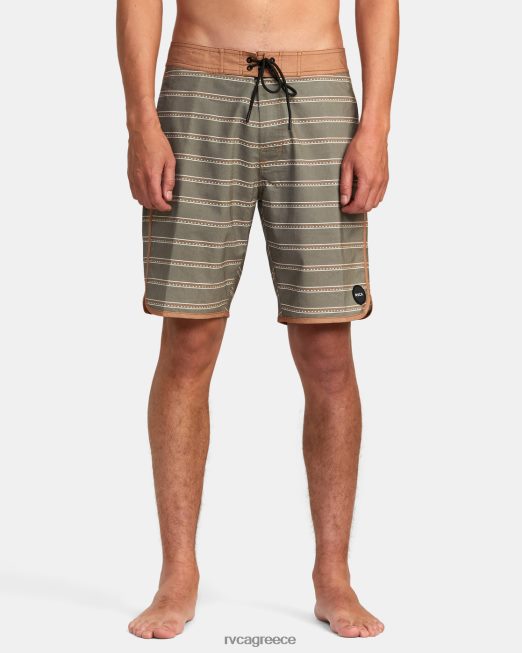 R422N8321 Σορτς τοξωτό 19 RVCA για άνδρες και γυναίκες κούραση πυθμένα