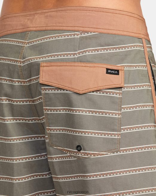 R422N8321 Σορτς τοξωτό 19 RVCA για άνδρες και γυναίκες κούραση πυθμένα