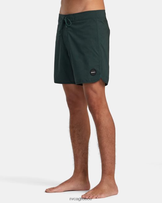 R422N8325 σορτς freeport 16 RVCA για άνδρες και γυναίκες κυνηγός πράσινος πυθμένα