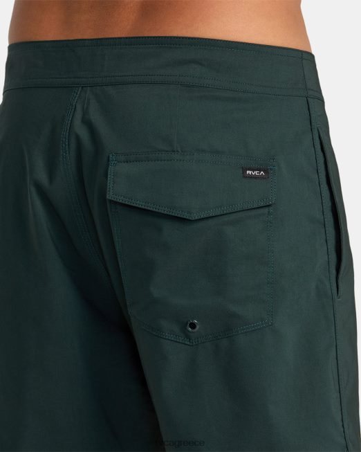 R422N8325 σορτς freeport 16 RVCA για άνδρες και γυναίκες κυνηγός πράσινος πυθμένα
