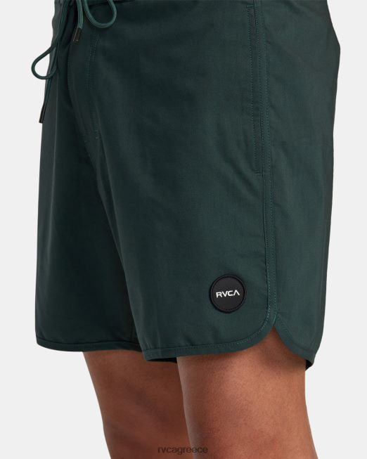 R422N8325 σορτς freeport 16 RVCA για άνδρες και γυναίκες κυνηγός πράσινος πυθμένα