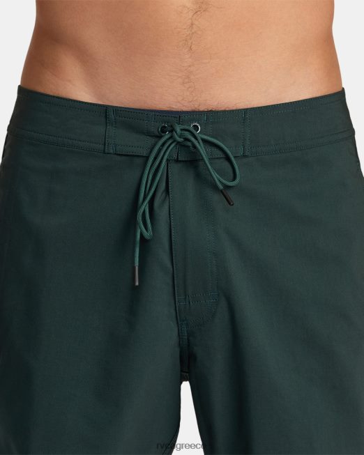 R422N8325 σορτς freeport 16 RVCA για άνδρες και γυναίκες κυνηγός πράσινος πυθμένα