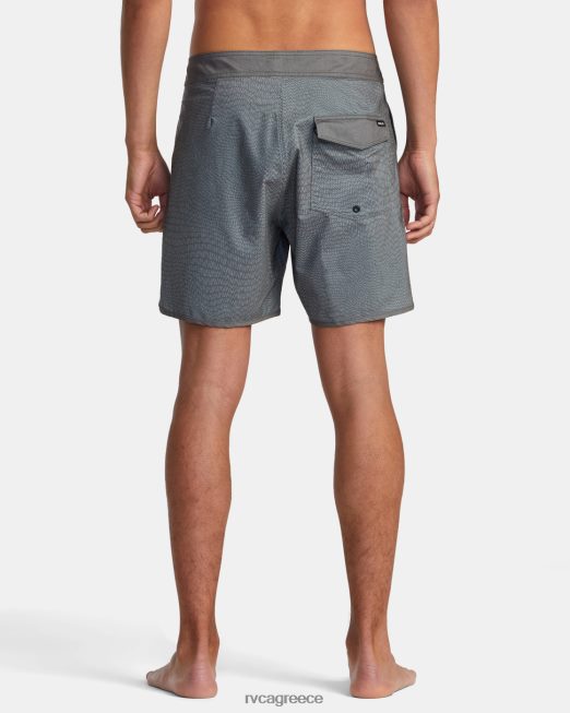 R422N8326 σορτς freeport 16 RVCA για άνδρες και γυναίκες μαύρος πυθμένα