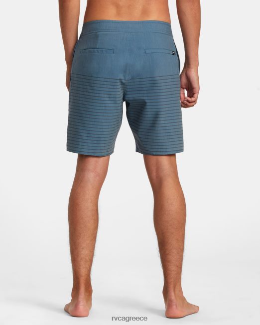 R422N8384 Curren boardshort 18 RVCA για άνδρες και γυναίκες μπλε πάπιας πυθμένα