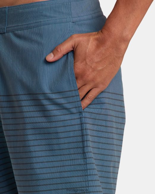 R422N8384 Curren boardshort 18 RVCA για άνδρες και γυναίκες μπλε πάπιας πυθμένα