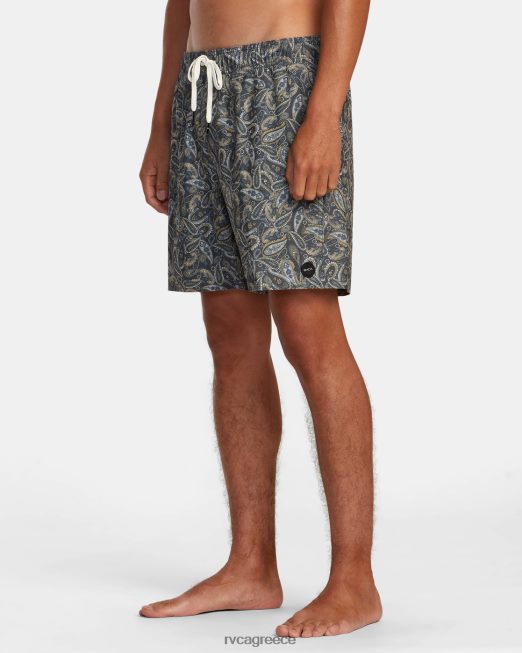 R422N8473 σορτς ατλάς ελαστική μέσης 17 RVCA για άνδρες και γυναίκες multi 2 πυθμένα