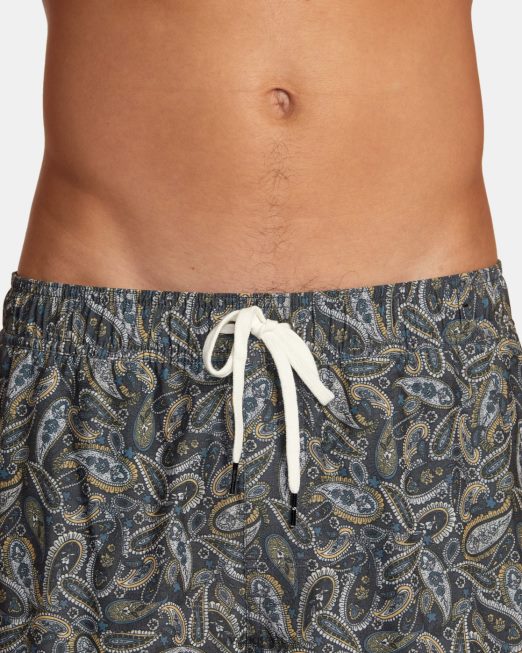 R422N8473 σορτς ατλάς ελαστική μέσης 17 RVCA για άνδρες και γυναίκες multi 2 πυθμένα