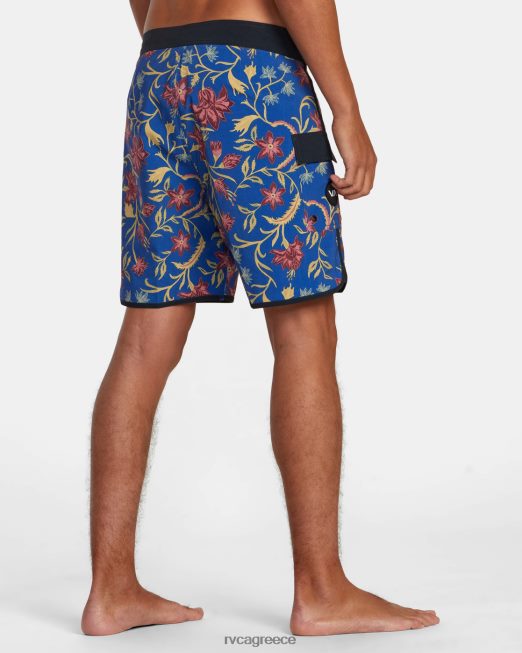 R422N8475 ανατολικά σορτς 18 RVCA για άνδρες και γυναίκες μπλε πυθμένα