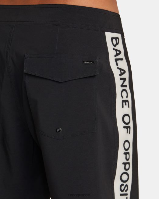 R422N8494 επιτραπέζιο σορτς apex 18 RVCA για άνδρες και γυναίκες μαύρο 2 πυθμένα