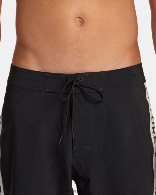R422N8494 επιτραπέζιο σορτς apex 18 RVCA για άνδρες και γυναίκες μαύρο 2 πυθμένα