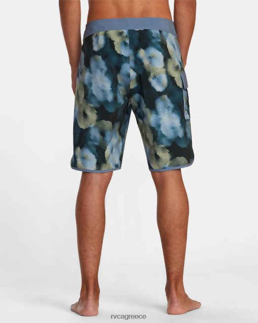 R422N8550 ανατολικό παντελόνι 20 RVCA για άνδρες και γυναίκες βιομηχανικό μπλε πυθμένα