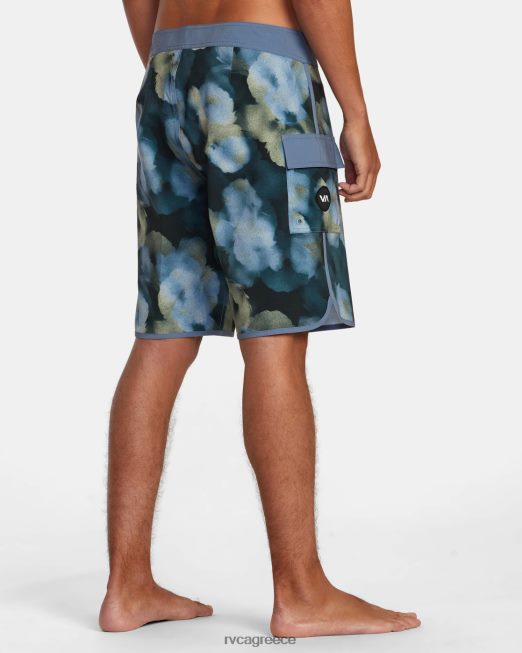 R422N8550 ανατολικό παντελόνι 20 RVCA για άνδρες και γυναίκες βιομηχανικό μπλε πυθμένα