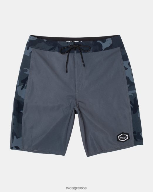R422N8613 επιτραπέζιο σορτς apex 19 RVCA για άνδρες και γυναίκες ξυλάνθρακας πυθμένα