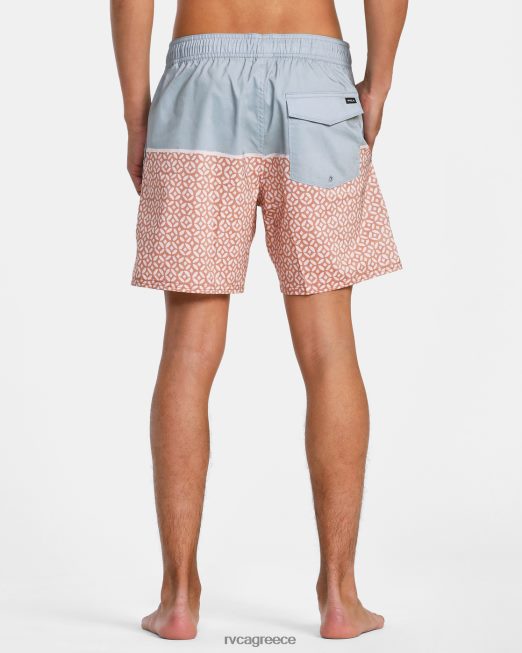 R422N8624 Σορτς county ελαστική μέσης 17 RVCA για άνδρες και γυναίκες σφουγγάρισμα πυθμένα