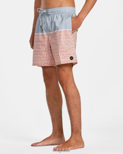 R422N8624 Σορτς county ελαστική μέσης 17 RVCA για άνδρες και γυναίκες σφουγγάρισμα πυθμένα