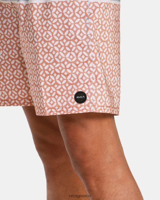 R422N8624 Σορτς county ελαστική μέσης 17 RVCA για άνδρες και γυναίκες σφουγγάρισμα πυθμένα