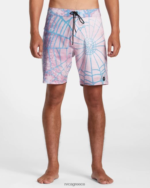 R422N862 επιτραπέζιο σορτς Colin sussingham 18 RVCA για άνδρες και γυναίκες ανοιχτό μωβ πυθμένα