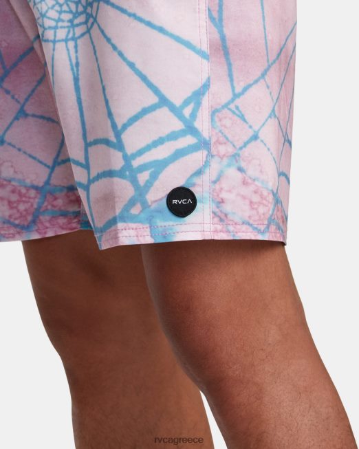 R422N862 επιτραπέζιο σορτς Colin sussingham 18 RVCA για άνδρες και γυναίκες ανοιχτό μωβ πυθμένα
