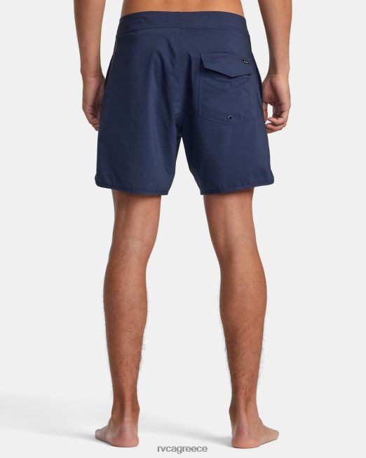 R422N8658 σορτς freeport 16 RVCA για άνδρες και γυναίκες κυκλοθυμικό μπλε πυθμένα