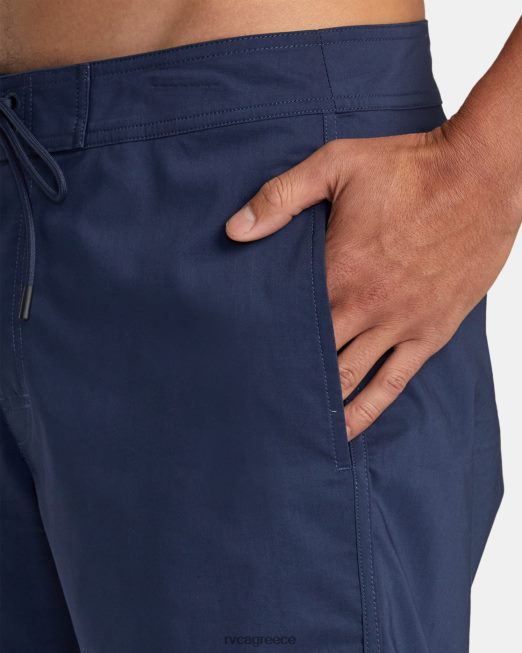 R422N8658 σορτς freeport 16 RVCA για άνδρες και γυναίκες κυκλοθυμικό μπλε πυθμένα