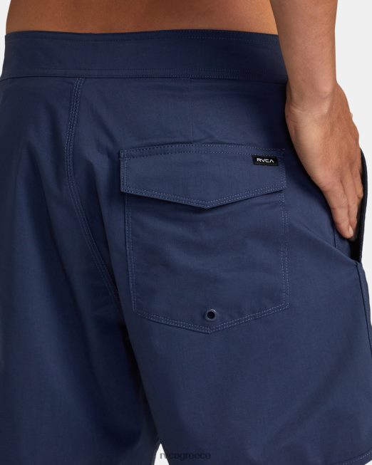 R422N8658 σορτς freeport 16 RVCA για άνδρες και γυναίκες κυκλοθυμικό μπλε πυθμένα