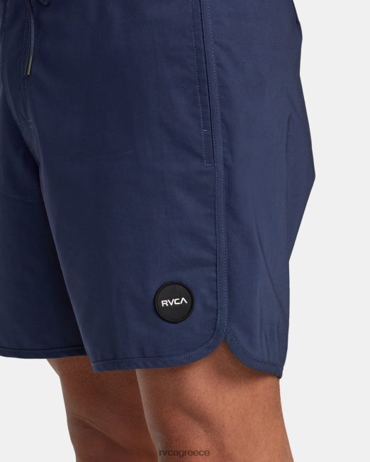 R422N8658 σορτς freeport 16 RVCA για άνδρες και γυναίκες κυκλοθυμικό μπλε πυθμένα