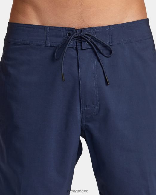 R422N8658 σορτς freeport 16 RVCA για άνδρες και γυναίκες κυκλοθυμικό μπλε πυθμένα