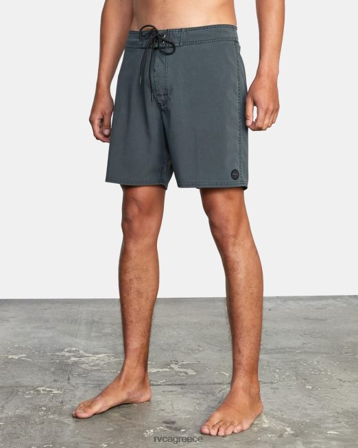 R422N8676 σορτς πιγκμέντου va 18 RVCA για άνδρες και γυναίκες μαύρος πυθμένα