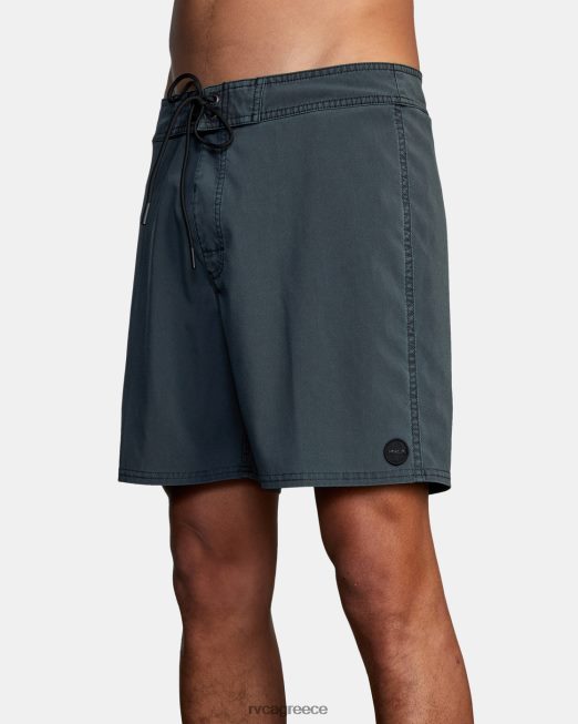 R422N8676 σορτς πιγκμέντου va 18 RVCA για άνδρες και γυναίκες μαύρος πυθμένα