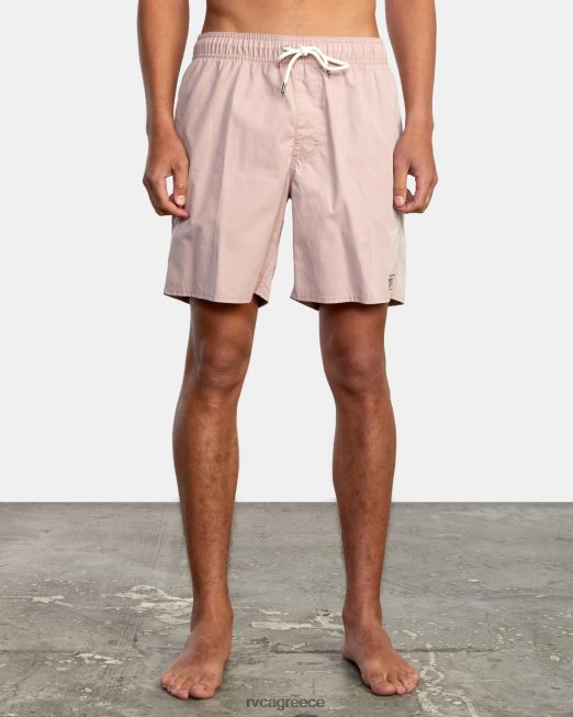 R422N8704 αντίθετα ελαστική μέση 2 παντελόνι 17 RVCA για άνδρες και γυναίκες απαλό μοβ πυθμένα