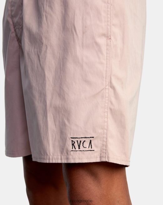 R422N8704 αντίθετα ελαστική μέση 2 παντελόνι 17 RVCA για άνδρες και γυναίκες απαλό μοβ πυθμένα