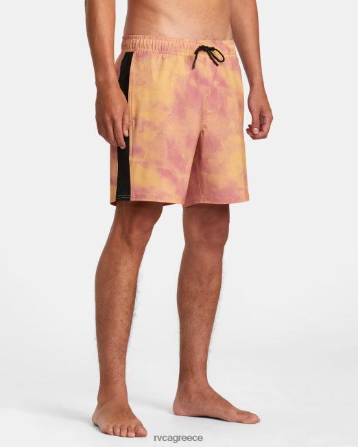 R422N870 Σορτς πλάκας με ελαστική μέση κορυφή 17 RVCA για άνδρες και γυναίκες μπαμπού πυθμένα