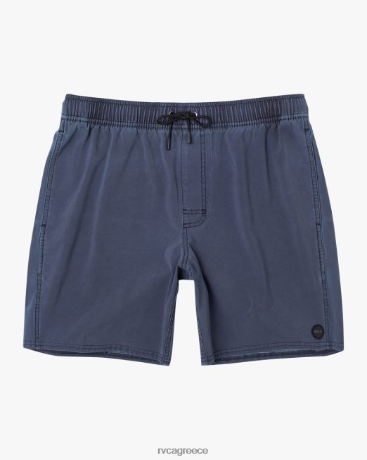 R422N8757 va pigment ελαστικό σορτς μέσης 17 RVCA για άνδρες και γυναίκες νέο ναυτικό πυθμένα