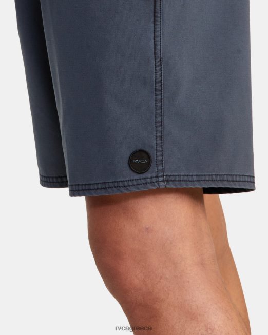 R422N8757 va pigment ελαστικό σορτς μέσης 17 RVCA για άνδρες και γυναίκες νέο ναυτικό πυθμένα