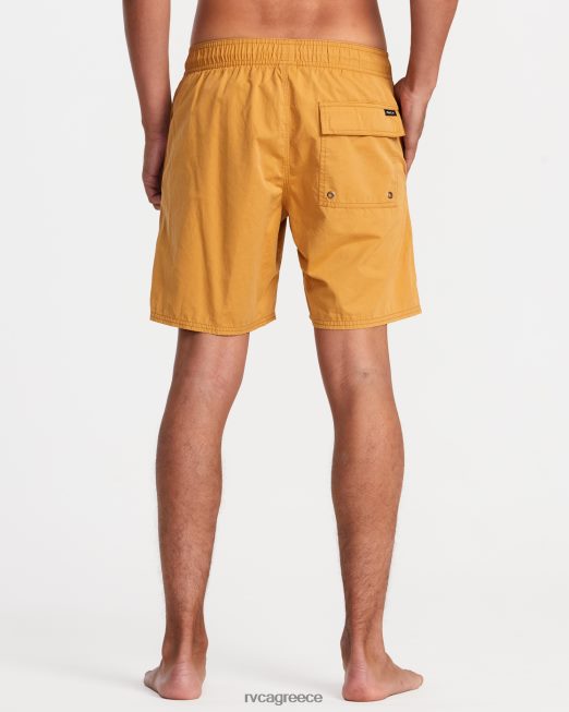 R422N8768 αντίθετα ελαστική μέση 2 παντελόνι 17 RVCA για άνδρες και γυναίκες μήλο κανέλα πυθμένα