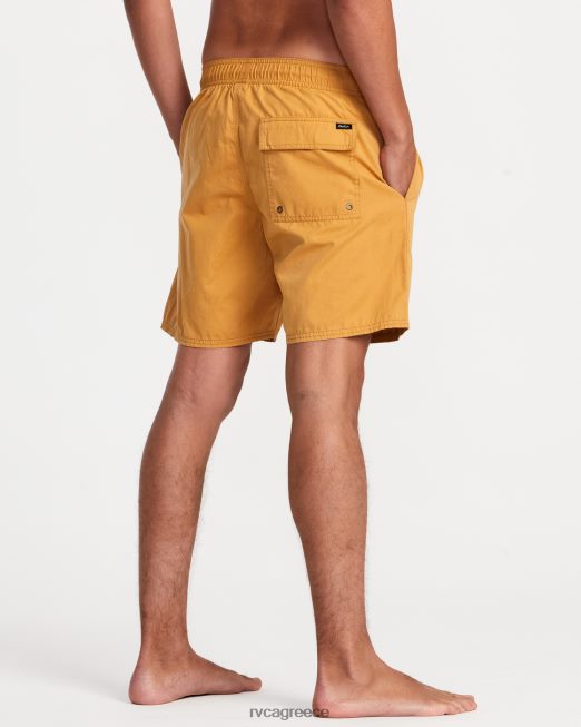 R422N8768 αντίθετα ελαστική μέση 2 παντελόνι 17 RVCA για άνδρες και γυναίκες μήλο κανέλα πυθμένα