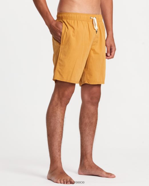 R422N8768 αντίθετα ελαστική μέση 2 παντελόνι 17 RVCA για άνδρες και γυναίκες μήλο κανέλα πυθμένα