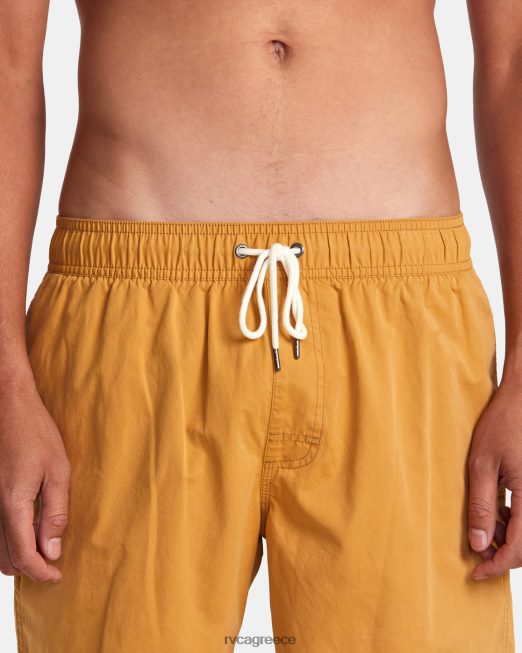 R422N8768 αντίθετα ελαστική μέση 2 παντελόνι 17 RVCA για άνδρες και γυναίκες μήλο κανέλα πυθμένα