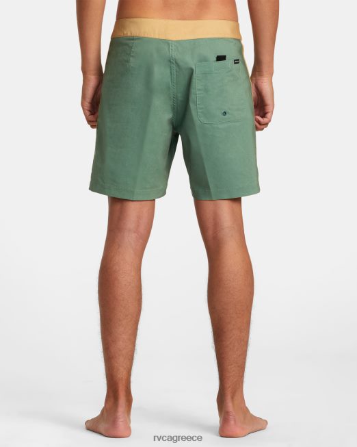 R422N880 σορτς ηλιοβασιλέματος 17 RVCA για άνδρες και γυναίκες αληθοφάνεια πυθμένα